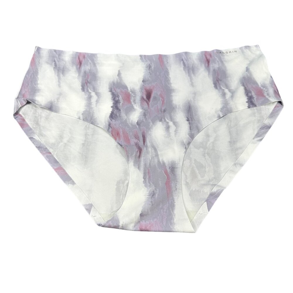 Danskin Women's Size 2X Panty Brief Hi Waist Tie Dye Pastel Multicolor NWOT